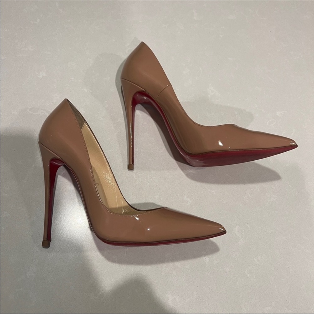 Christian Louboutin So Kate Nude 120mm Sz37 - Gem